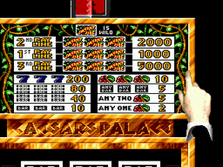 Caesar's Palace screenshot 4 for Sega Genesis